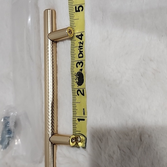 New! Delta Series Modern Textured Gold Cabinet Handle Pull 20 Pieces - Picture 5 of 5